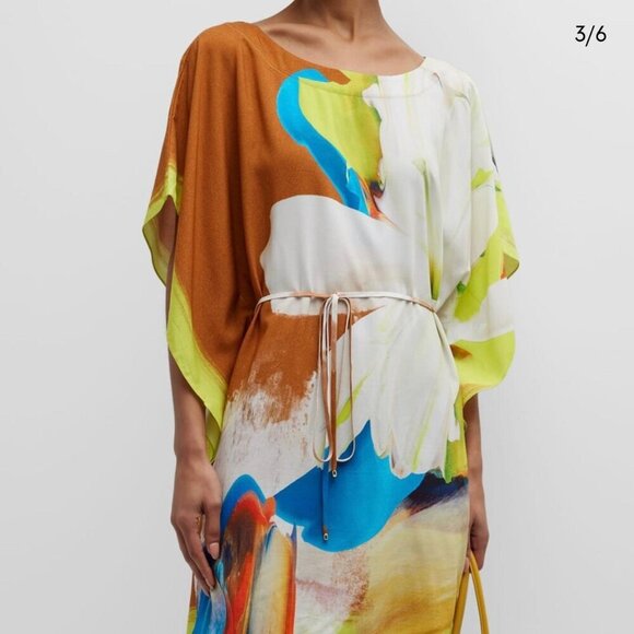 Lenny Niemeyer Bloom Caftan Cover-Up – Size XL – Neiman Marcus Exclusive - Picture 2 of 4